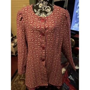 New With Tags Adorn Size 2x Jacket Lined Lace Trim 48” Bust 37” Length